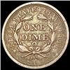 Image 2 : 1853-O Arrows Seated Liberty Dime NEARLY UNCIRCULATED