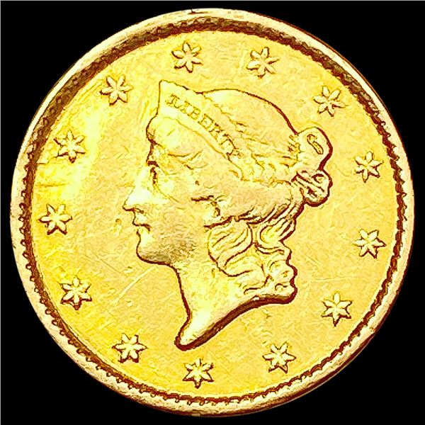 1852 Rare Gold Dollar CLOSELY UNCIRCULATED