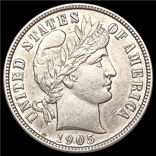 1905 Barber Dime UNCIRCULATED