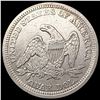 Image 2 : 1854 Arrows Seated Liberty Quarter CLOSELY UNCIRCULATED