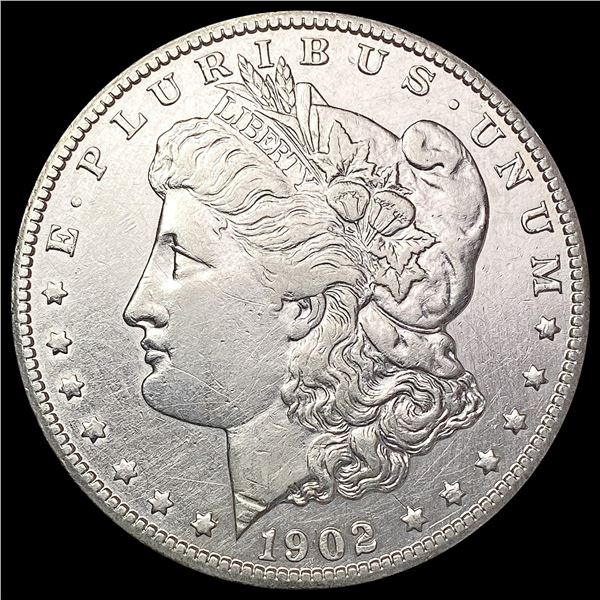 1902-S Morgan Silver Dollar CLOSELY UNCIRCULATED