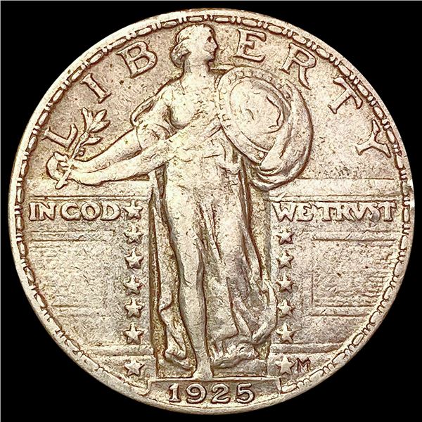 1925 Standing Liberty Quarter NEARLY UNCIRCULATED
