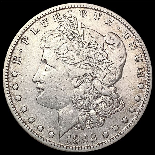 1892-S Morgan Silver Dollar CLOSELY UNCIRCULATED