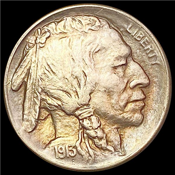 1913-S T1 Buffalo Nickel CHOICE BU