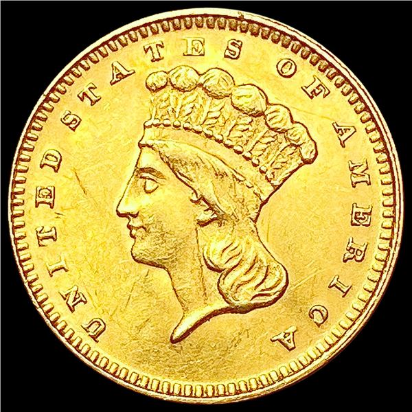 1873 Rare Gold Dollar UNCIRCULATED