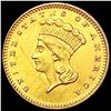 Image 1 : 1873 Rare Gold Dollar UNCIRCULATED