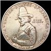 Image 1 : 1920 Pilgrim Half Dollar NEARLY UNCIRCULATED
