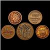Image 1 : 1863 Varied Civil War Tokens Lot [5 Coins] HIGH GRADE