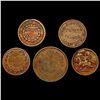 Image 2 : 1863 Varied Civil War Tokens Lot [5 Coins] HIGH GRADE