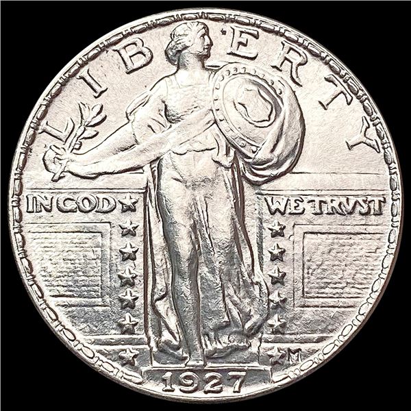 1927 FH Standing Liberty Quarter CHOICE BU