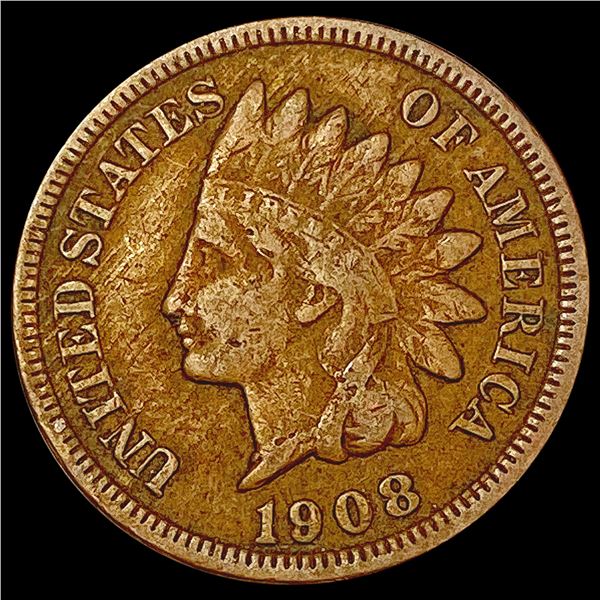 1908-S Indian Head Cent LIGHTLY CIRCULATED