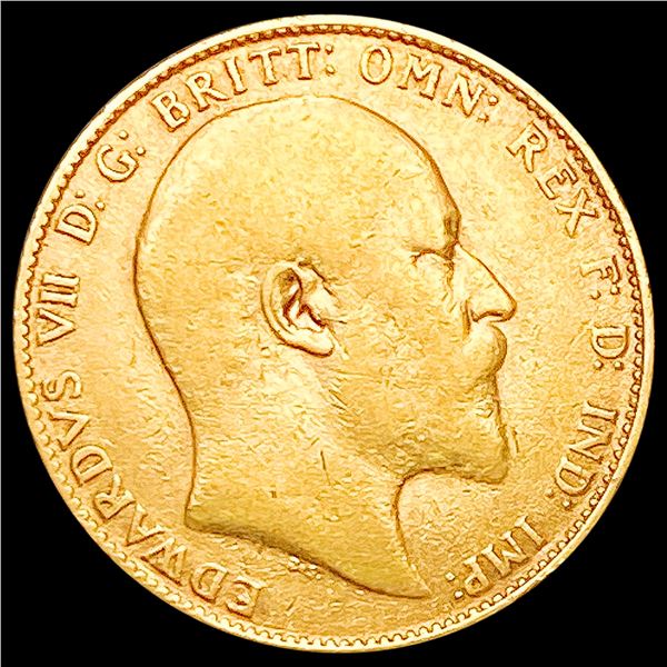 1905 .2355oz Gold G.Britain Sovereign LIGHTLY CIRCULATED