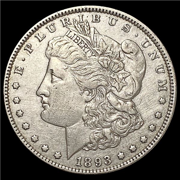 1893 Morgan Silver Dollar CLOSELY UNCIRCULATED