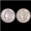 Image 1 : [2] 1900-S Morgan Silver Dollar CLOSELY UNCIRCULATED