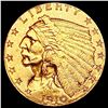 Image 1 : 1910 $2.50 Gold Quarter Eagle CLOSELY UNCIRCULATED