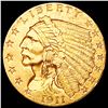 Image 1 : 1911 $2.50 Gold Quarter Eagle UNCIRCULATED