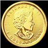 Image 1 : 2019 1/10oz Gold Canada Maple Leaf $5 CHOICE PROOF