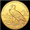 Image 2 : 1915 $2.50 Gold Quarter Eagle CLOSELY UNCIRCULATED