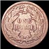 Image 2 : 1872 Seated Liberty Dime LIGHTLY CIRCULATED