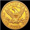 Image 2 : 1880 $5 Gold Half Eagle CLOSELY UNCIRCULATED