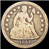 Image 1 : 1857 Seated Liberty Dime LIGHTLY CIRCULATED