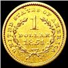Image 2 : 1851 Rare Gold Dollar CLOSELY UNCIRCULATED