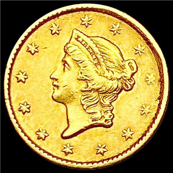 1851 Rare Gold Dollar CLOSELY UNCIRCULATED