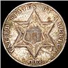 Image 1 : 1862 Silver Three Cent CLOSELY UNCIRCULATED