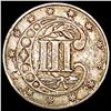 Image 2 : 1862 Silver Three Cent CLOSELY UNCIRCULATED
