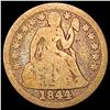 Image 1 : 1844 Seated Liberty Dime NICELY CIRCULATED