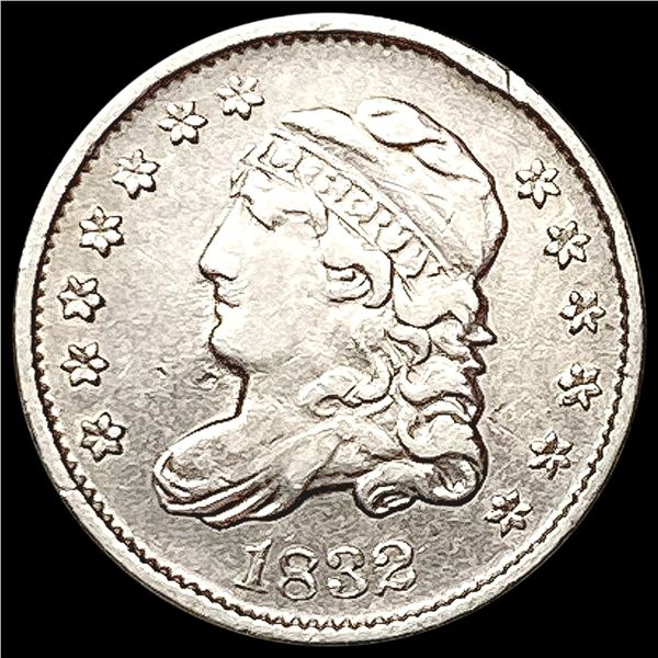 1832 Capped Bust Half Dime CLOSELY UNCIRCULATED