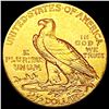 Image 2 : 1908 $2.50 Gold Quarter Eagle CLOSELY UNCIRCULATED