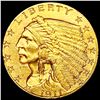 Image 1 : 1911 $2.50 Gold Quarter Eagle CLOSELY UNCIRCULATED