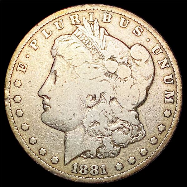 1881-CC Morgan Silver Dollar NICELY CIRCULATED