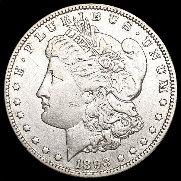 1893-O Morgan Silver Dollar NEARLY UNCIRCULATED