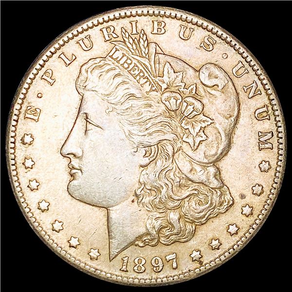 1897-S Morgan Silver Dollar CLOSELY UNCIRCULATED
