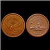 Image 1 : 1863-1864 Civil War Token Lot [2 Coins] HIGH GRADE