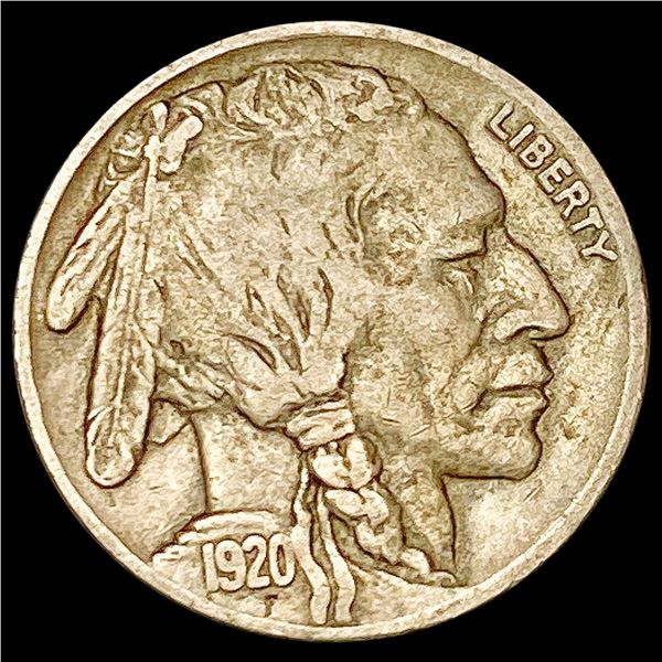 1920-S Buffalo Nickel NEARLY UNCIRCULATED
