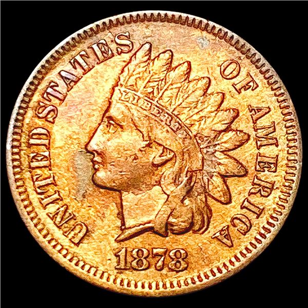 1878 Indian Head Cent CLOSELY UNCIRCULATED