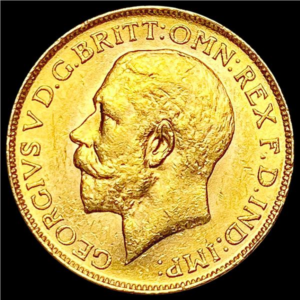1919 Great Britain Gold Sovereign 0.2355oz UNCIRCULATED