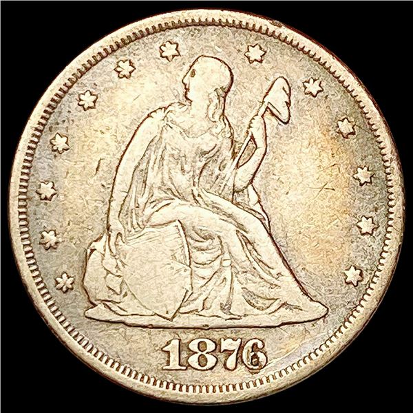 1876 Twenty Cent Piece NICELY CIRCULATED