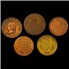 Image 1 : 1861-1863 Varied Civil War Tokens Lot [5 Coins] HIGH GRADE
