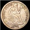 Image 1 : 1876-CC Seated Liberty Dime LIGHTLY CIRCULATED