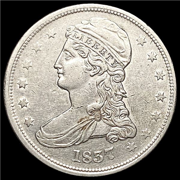 1837 Capped Bust Half Dollar CHOICE AU