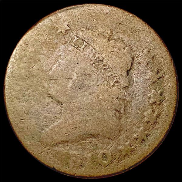 1810 Classic Head Large Cent NICELY CIRCULATED