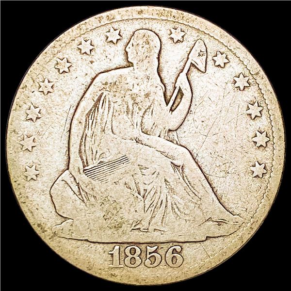 1856-O Seated Liberty Half Dollar NICELY CIRCULATED