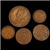 Image 1 : [5] 1865-1931 Varied Copper Coinage HIGH GRADE