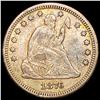 Image 1 : 1876 Seated Liberty Quarter CLOSELY UNCIRCULATED