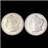 Image 1 : [2] 1891-O&1897-O Morgan Silver Dollar CLOSELY UNCIRCULATED