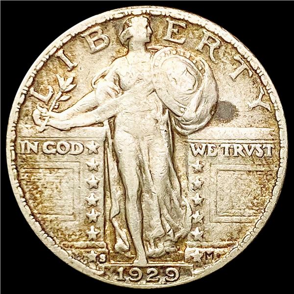 1929-S Standing Liberty Quarter NEARLY UNCIRCULATED